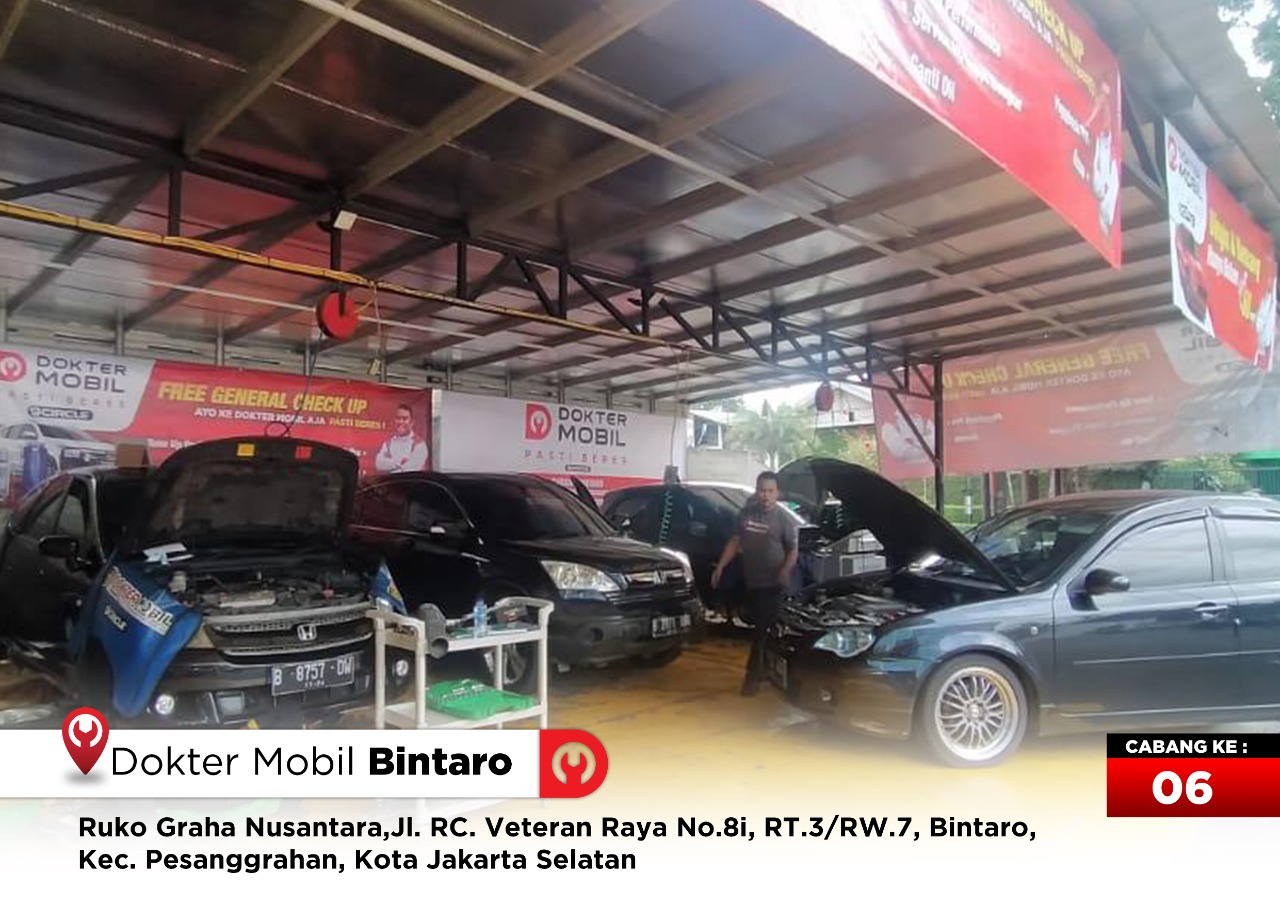 Bengkel Dokter Mobil Cabang Bintaro